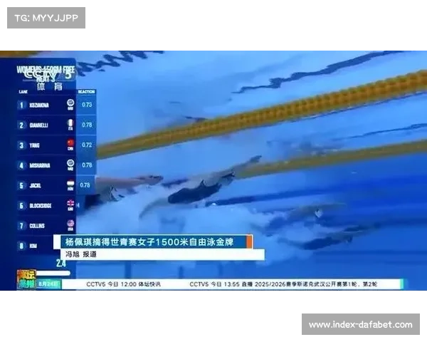 杨佩琪世青赛1500米自由泳夺冠 振臂高呼披国旗首登MVP领奖台 杨佩琪世青赛1500米自由泳夺冠 振臂高呼披国旗首登MVP领奖台